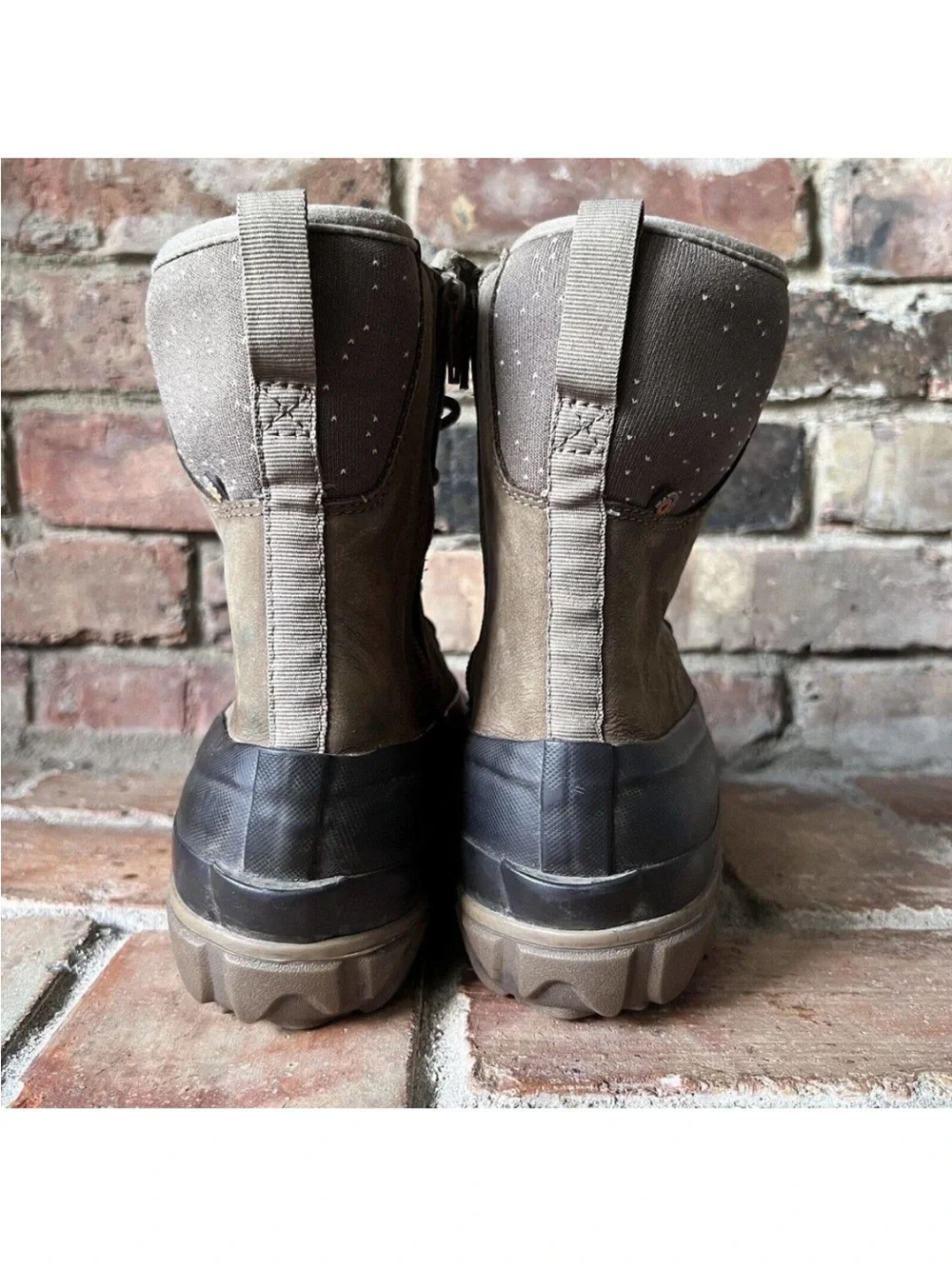Bogs Waterproof Leather Winter Insulated Duck Boot